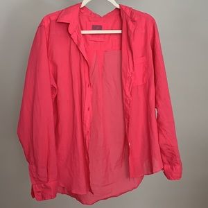 💗Pink Button Up Shirt💗